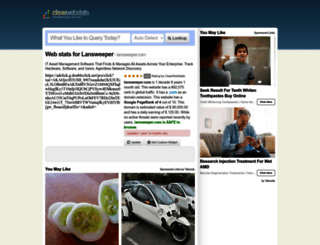 lansweeper.com.clearwebstats.com screenshot