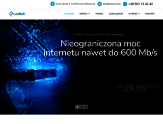 lantech.com.pl screenshot