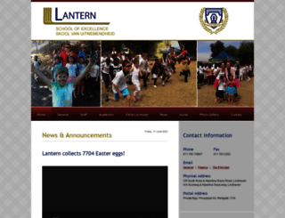 lanternschool.co.za screenshot