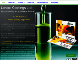 lantoscoatings.com screenshot