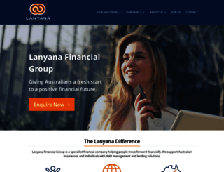 lanyana.com.au screenshot