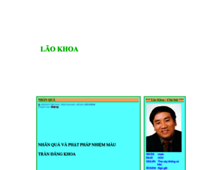 laokhoa.blogtiengviet.net screenshot