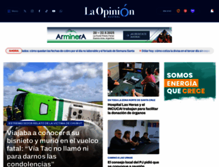 laopinionaustral.com.ar screenshot