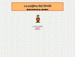 lapaginadeibimbi.com screenshot
