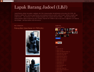 lapakbarangjadoel.blogspot.com screenshot