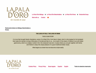 lapaladoro.com screenshot