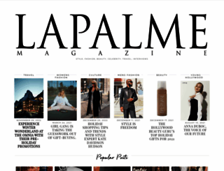 lapalmemagazine.com screenshot