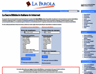 laparola.net screenshot