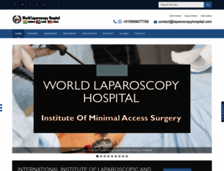 laparoscopyhospital.com screenshot