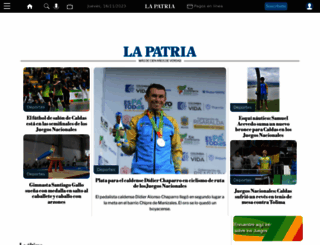 lapatria.com.co screenshot