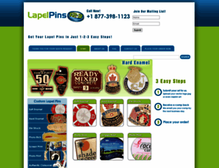 lapelpins123.com screenshot