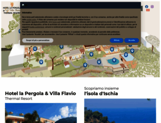 lapergola-ischia.it screenshot