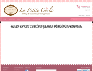 lapetitecarla.com.au screenshot