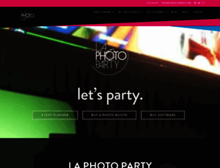 laphotoparty.com screenshot