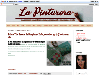 lapinturera.blogspot.com.es screenshot