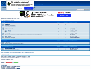 lapleau.forumsactifs.net screenshot
