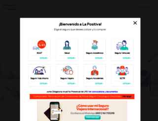 lapositiva.com.pe screenshot