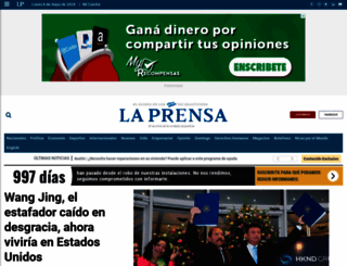 laprensa.com.ni screenshot