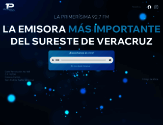 laprimerisima.com.mx screenshot