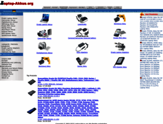 laptop-akkus.org screenshot