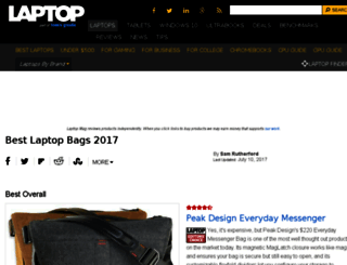 laptop-bags-review.toptenreviews.com screenshot