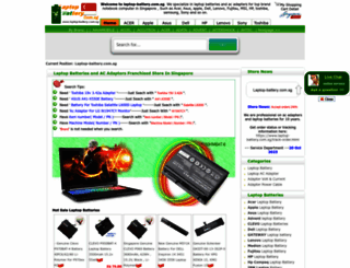 laptop-battery.com.sg screenshot