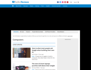 laptop-coolers-review.toptenreviews.com screenshot