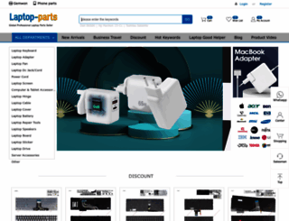 laptop-parts.com screenshot