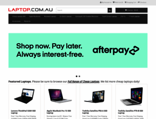 laptop.com.au screenshot