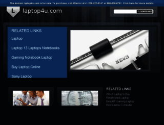 laptop4u.com screenshot