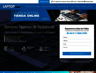 laptopaid.com.ar screenshot