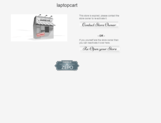 laptopcart.zepo.in screenshot
