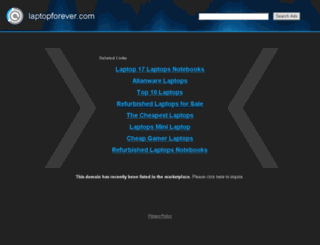 laptopforever.com screenshot