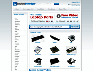 laptopinventory.com screenshot