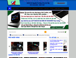 laptopkimcuong.com screenshot