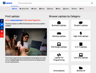 laptoplist.com screenshot