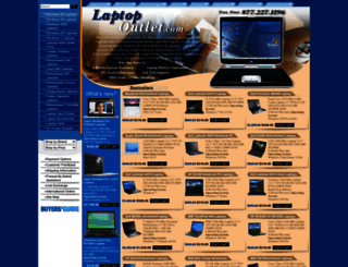 laptopoutlet.com screenshot