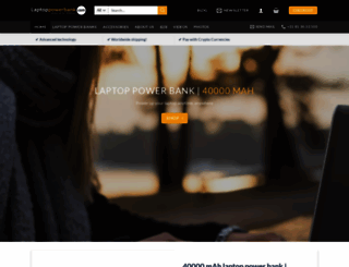 laptoppowerbank.com screenshot