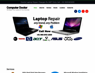 laptoprepairsdelhi.in screenshot