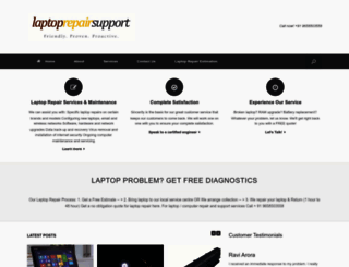 laptoprepairsupport.com screenshot