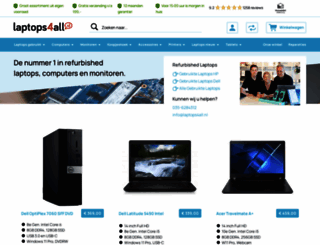 laptops4all.nl screenshot