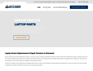 laptopscreenreplacement.capetown screenshot