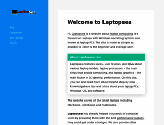 laptopsea.com screenshot