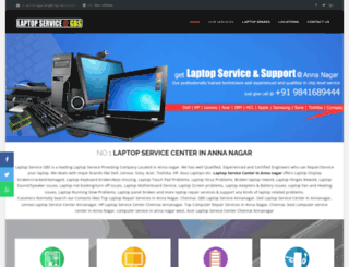 laptopservicecenterinannanagar.com screenshot