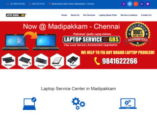 laptopservicecenterinmadipakkam.com screenshot