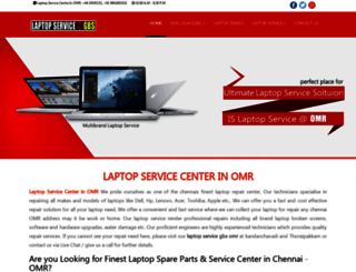 laptopserviceinomr.com screenshot