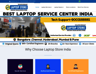laptopstore.co.in screenshot