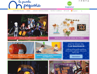 lapuertapequena.com screenshot
