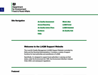 laqm.defra.gov.uk screenshot
