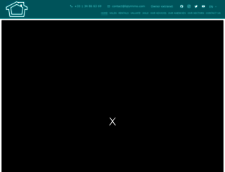 laqueuelesyvelines-immobilier.com screenshot